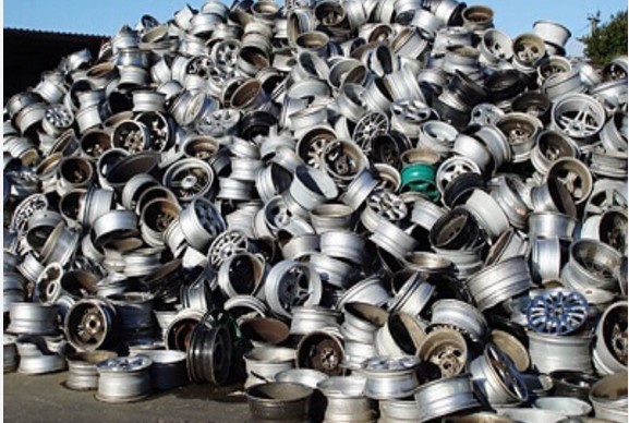 aluminum wheel scrap
