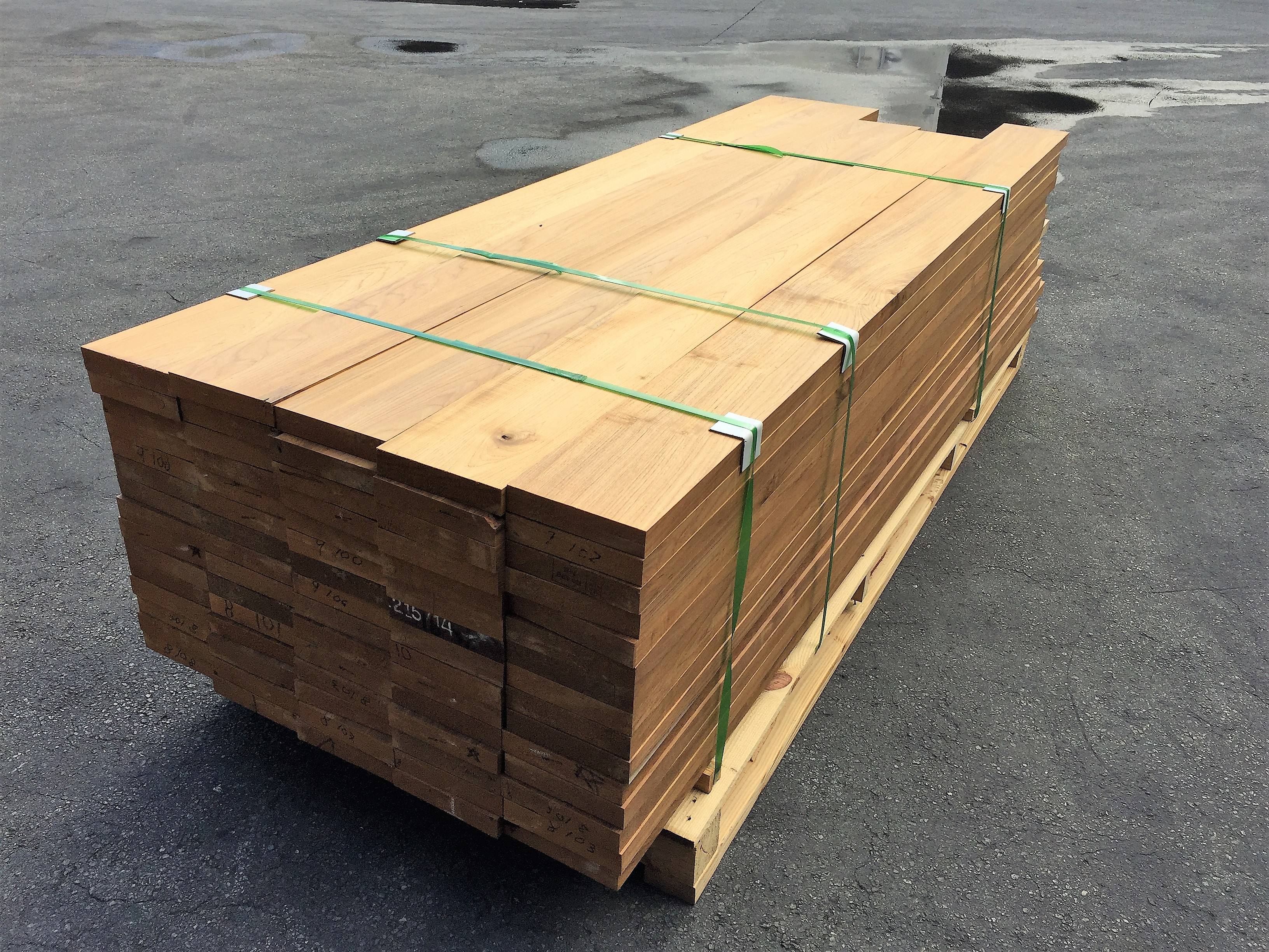 Burmese-Teak-Wood S4S FEQ Burmese Teak Wood - 2x8x96